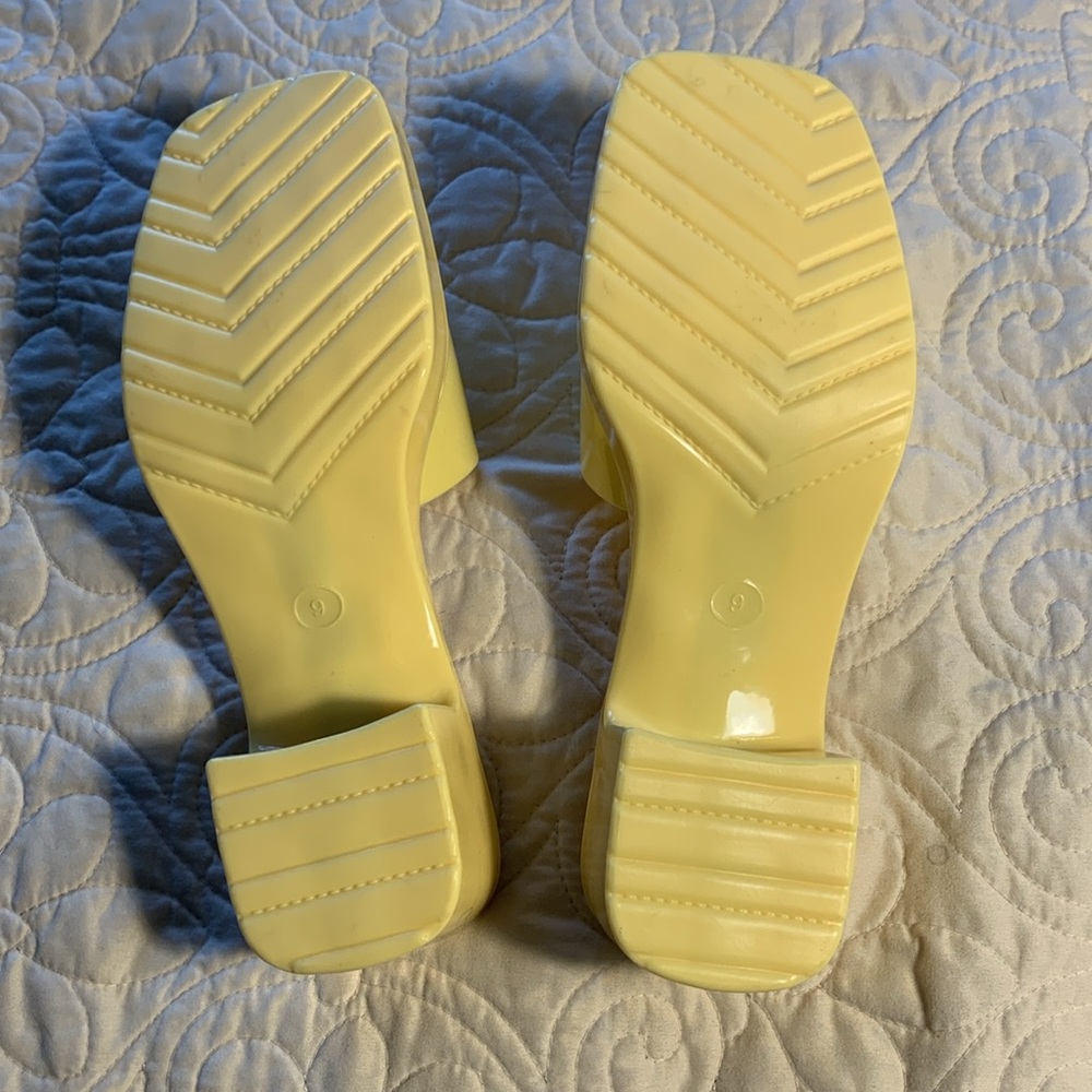Beach by Matisse Platform Jelly slide sandals size 9 - Picture 7 of 10
